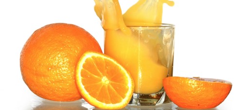 Appelsinsaft og appelsiner