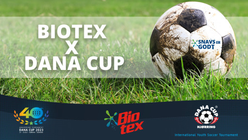 Biotex Officiel Sponsor af Dana Cup 2023