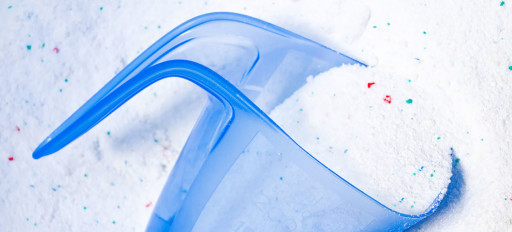 Vaskepulver scoops i vaskepulver